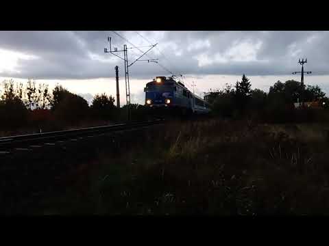 IC Rybak wyjeżdżający z Pasłęka