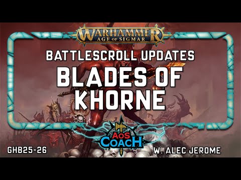Revisiting Blades of Khorne w. Battlescroll Dec' 25