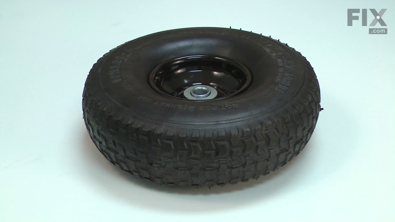 Replacing the Pneumatic Wheel