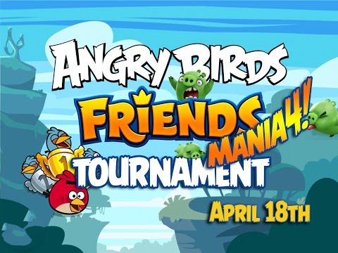 Angry Birds Friends Tournament Mania 2-4 Week 204 Levels 1 to 6 Non Power Up Compilation Walkthrough