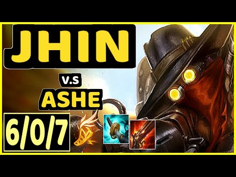 SARKIS (JHIN) vs ASHE - 6/0/7 KDA BOTTOM ADC GAMEPLAY - BR Ranked GRANDMASTER