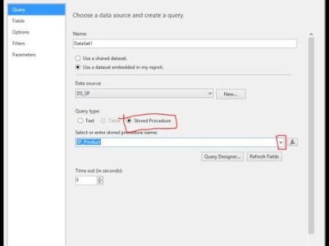 Create SSRS report using stored procedure | Use stored procedure in SSRS | rohit techvlog