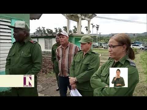 Chequeó Esteban Lazo labores de recuperación en Guantánamo