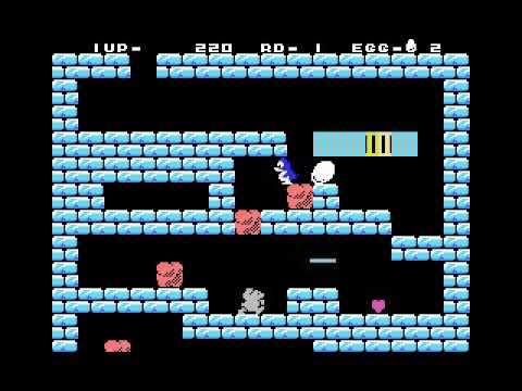 Doki Doki Penguin Land (1985, MSX, SEGA)