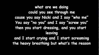 Right Thru Me-Nicki Minaj (Lyrics)