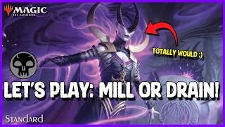 Mono Black Mill or Drain π // SOS Standard // Magic: the Gathering Arena