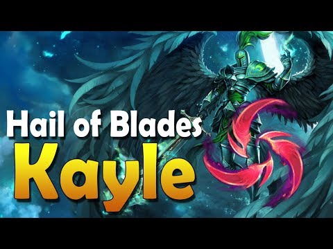 Unlimited Blade Works! | Kayle Hail of Blades Top Lane - League of Legends