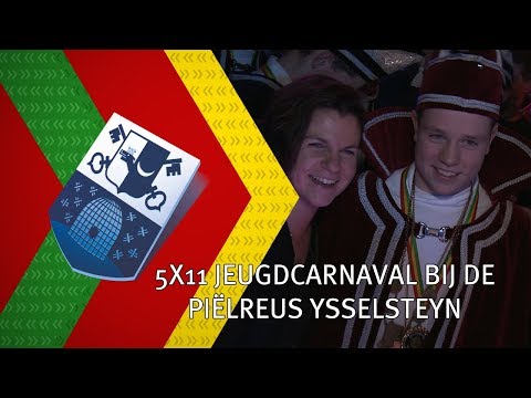 5x11 jeugdcarnaval bij de Piëlreus Ysselsteyn - 15 januari 2018 - Peel en Maas TV Venray