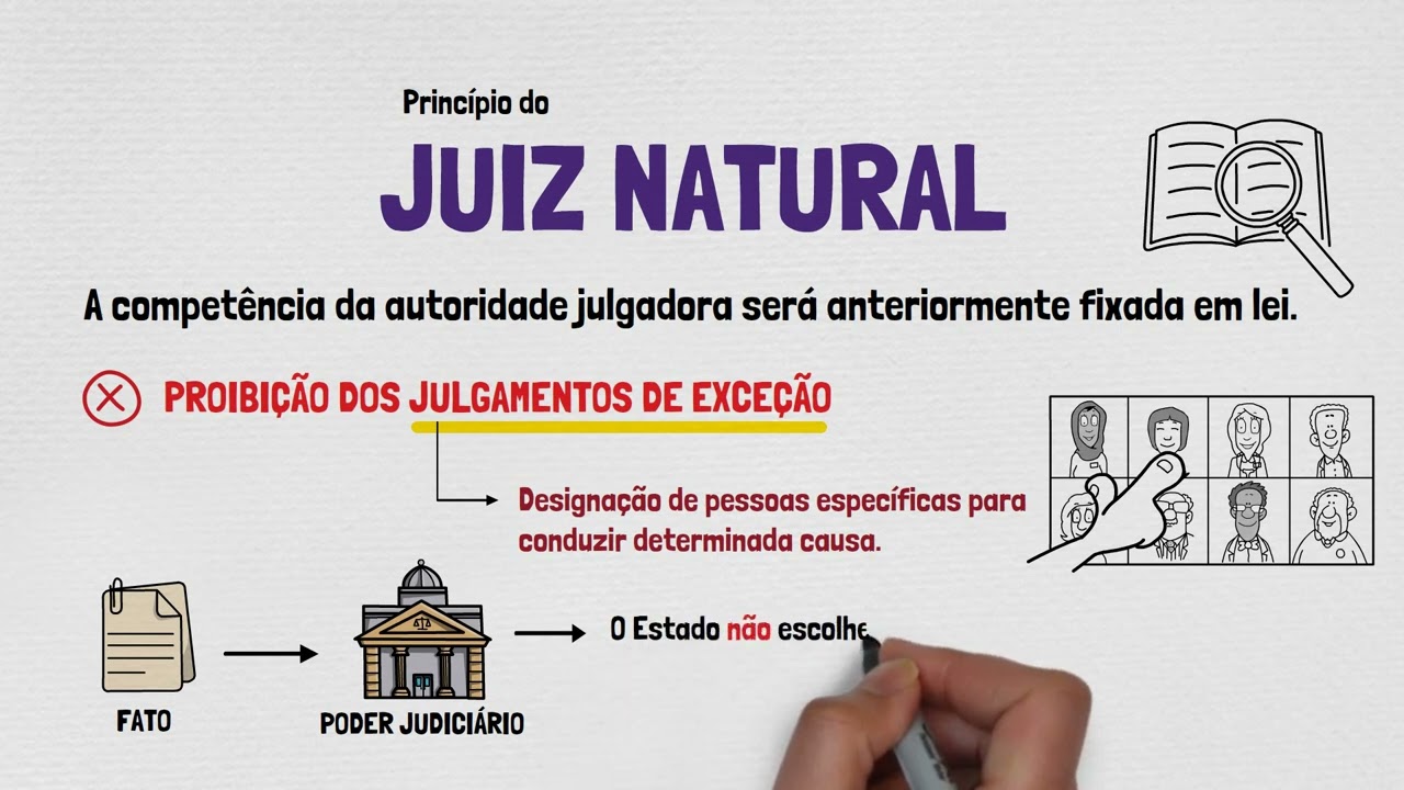 O que é JUIZ NATURAL? | + Princípio da Imparcialidade | PRINCÍPIOS PROCESSUAIS PENAIS