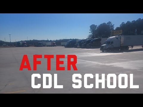 What happens after cdl school? The process of becoming a TRUCK DRIVER 🚚