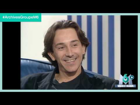 Extrait archives M6 Video Bank //Jean-Hugues Anglade - Danarama 1987