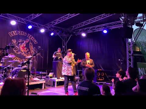 Sebastian Krumbiegel introducing Swiss & Die Anderen (Live @ LzC! - Leipzig 2024)