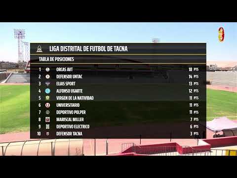 DEPORTIVO ELECTRICO VS DEPORTIVO POLPER - LIGA DISTRITAL DEL CERCADO