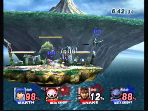 Mike Haze (Marth) and Tyrant (MK) vs Sake (Snake) and Zex (MK) 2 @ Ragnarok