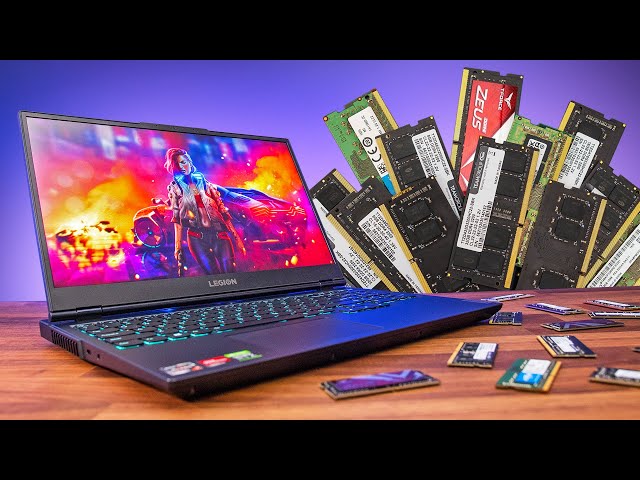 Jarrod Tech tested multiple RAM configurations in a dGPU gaming laptop
