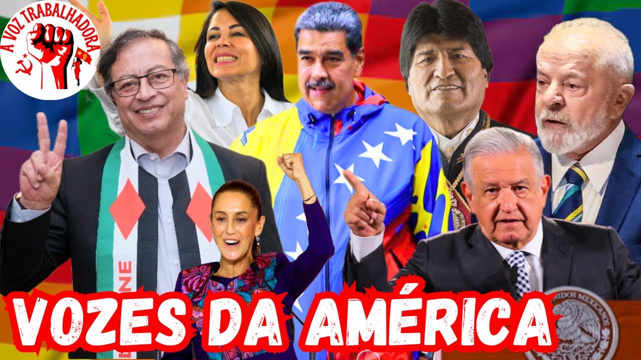 VENEZUELA, ARGENTINA, COLOMBIA, EQUADOR, URUGUAI, MÉXICO - VOZES DA AMÉRICA
