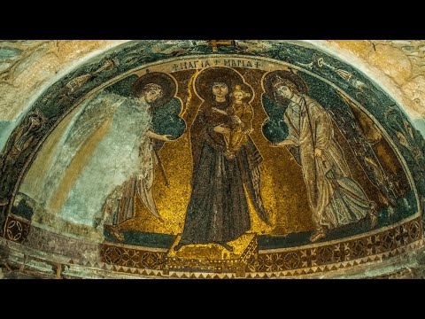 Byzantine Chant - Agni Parthene (Pure Virgin) - Greek + English