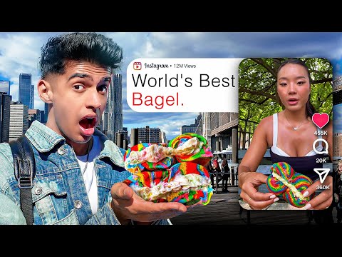 I Tested all Viral Instagram Food in New York 🇺🇸