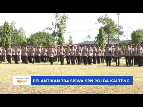 PELANTIKAN 394 SISWA SPN POLDA KALTENG