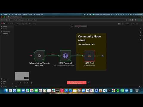 Example Image Text extraction OCR