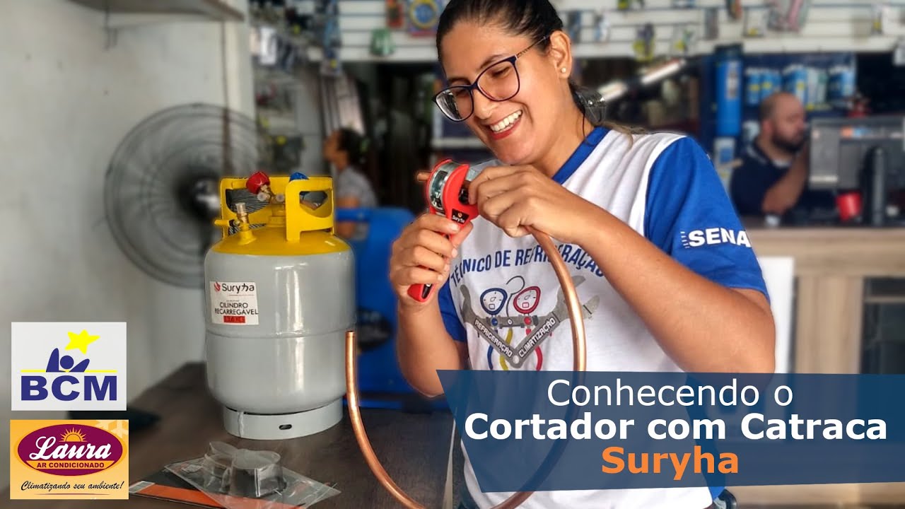 Cortador de Tubos com Catraca Suryha