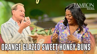 These Orange Glazed Sweet Honey Buns By Millie Peartree Melt In Your Mouth