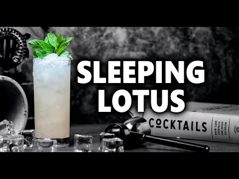 How Refreshing is The Sleeping Lotus Cocktail | Booze On The Rocks