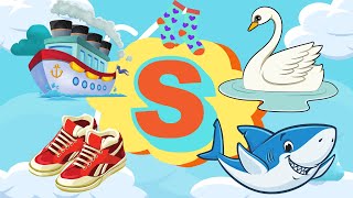 Words That Start With S | Words That Start With Letter S for Toddlers | Kids Vocabulary
