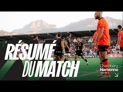 Résumé du match - Chambéry vs Narbonne