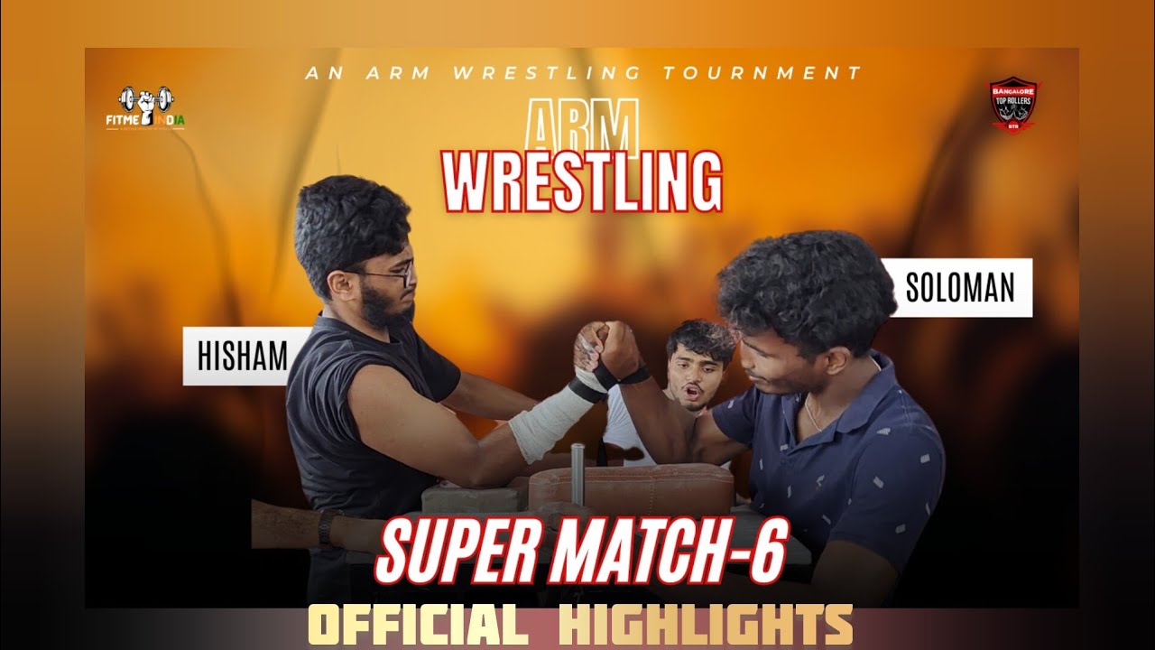 Hisham vs Solomon | Right hand | Official Highlights | BTR 6 Supermatch | 22nd September