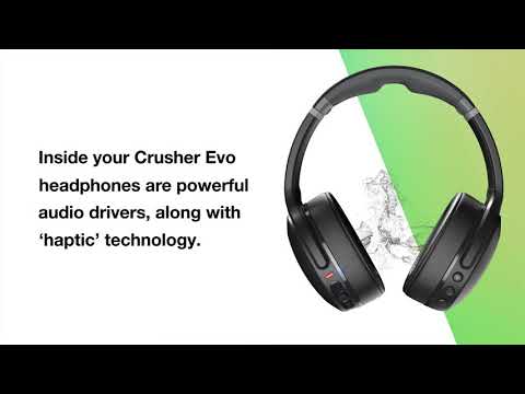 Skullcandy Crusher Evo Sensory Over-Ear Wireless Bass