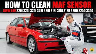 DIY Mass Air Flow Sensor Cleaning Guide: BMW 3 Series (E46)