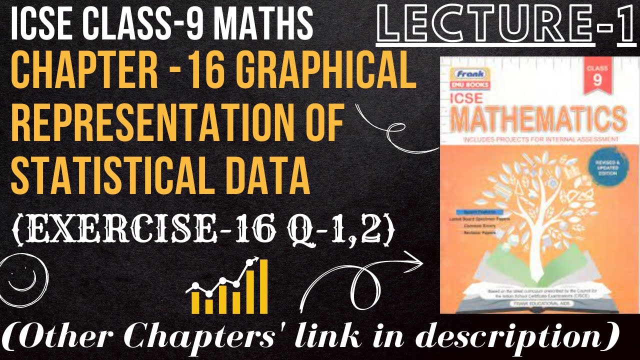 ICSE Class-9 | Maths | CHAPTER -16 GRAPHICAL REPRESENTATION OF STATISTICAL DATA  ( EXERCISE16 Q-1,2)