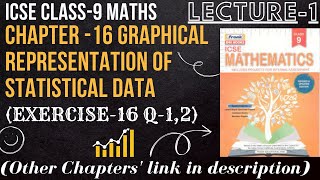 ICSE Class-9 | Maths | CHAPTER -16 GRAPHICAL REPRESENTATION OF STATISTICAL DATA  ( EXERCISE16 Q-1,2)
