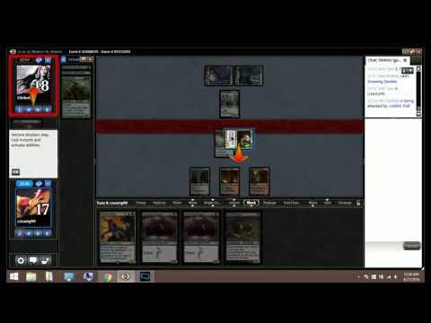 Magic the Gathering: Modern: Dredgevine vs UB Zombie Discard