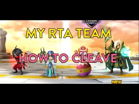 SUMMONERS WAR / MY RTA TEAM HOW TO CLEAVE
