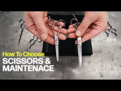 Come scegliere le forbici da parrucchiere e manutenzione