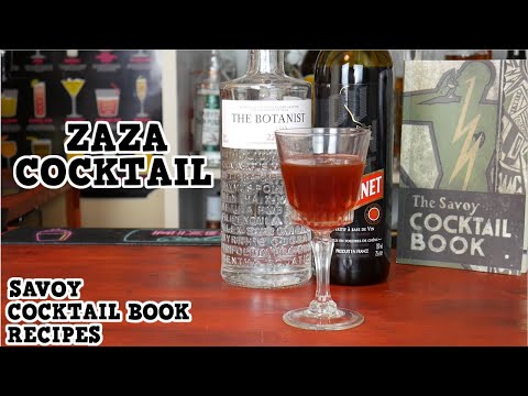How to Make a Zaza Cocktail | Savoy Cocktail Book Recipes