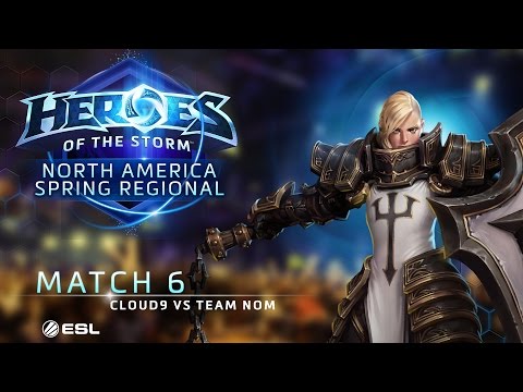 HOTS - Cloud9 vs Team Nom - NA Spring Regional - Match 6 - Group B | Upper Bracket