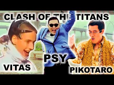 CLASH OF THE TITANS - PSY meets VITAS and PIKOTARO