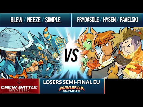 Team Teal vs Team Yellow - Winners Semi-Final - Crew Battle Invitational 2022 - EU 3v3