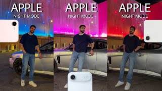 The New iPhone 17E VS iPhone 17 Air VS iPhone 16E | NIGHT MODE | Camera Test 