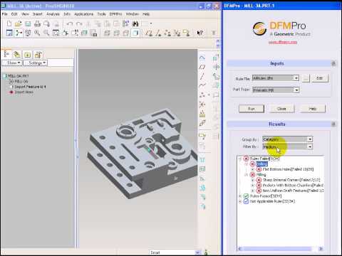 DFMPro for ProEngineer Demo