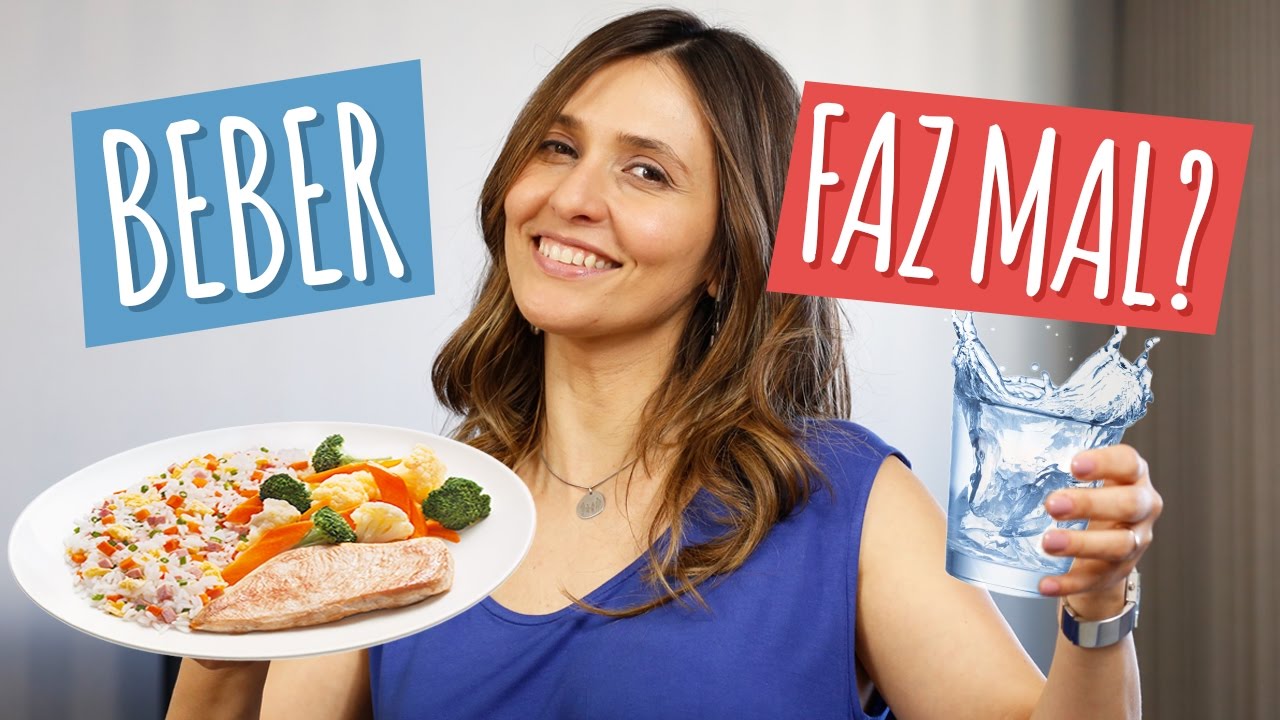 BEBER durante as REFEIÇÕES faz mal?