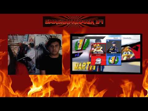 SmashaPalooza 34: Losers Semis - KongXL (King Dedede, DK) vs Freya (Marth)