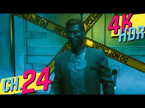 [4K HDR] Cyberpunk 2077 (100%, Very Hard, All Side Quests) Walkthrough Part 24 - Big in Japan