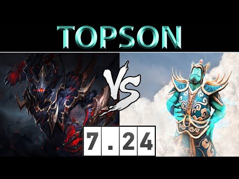 TOPSON [Shadow Fiend] vs [Storm Spirit] ► EU Ranked ► Dota 2 7.24