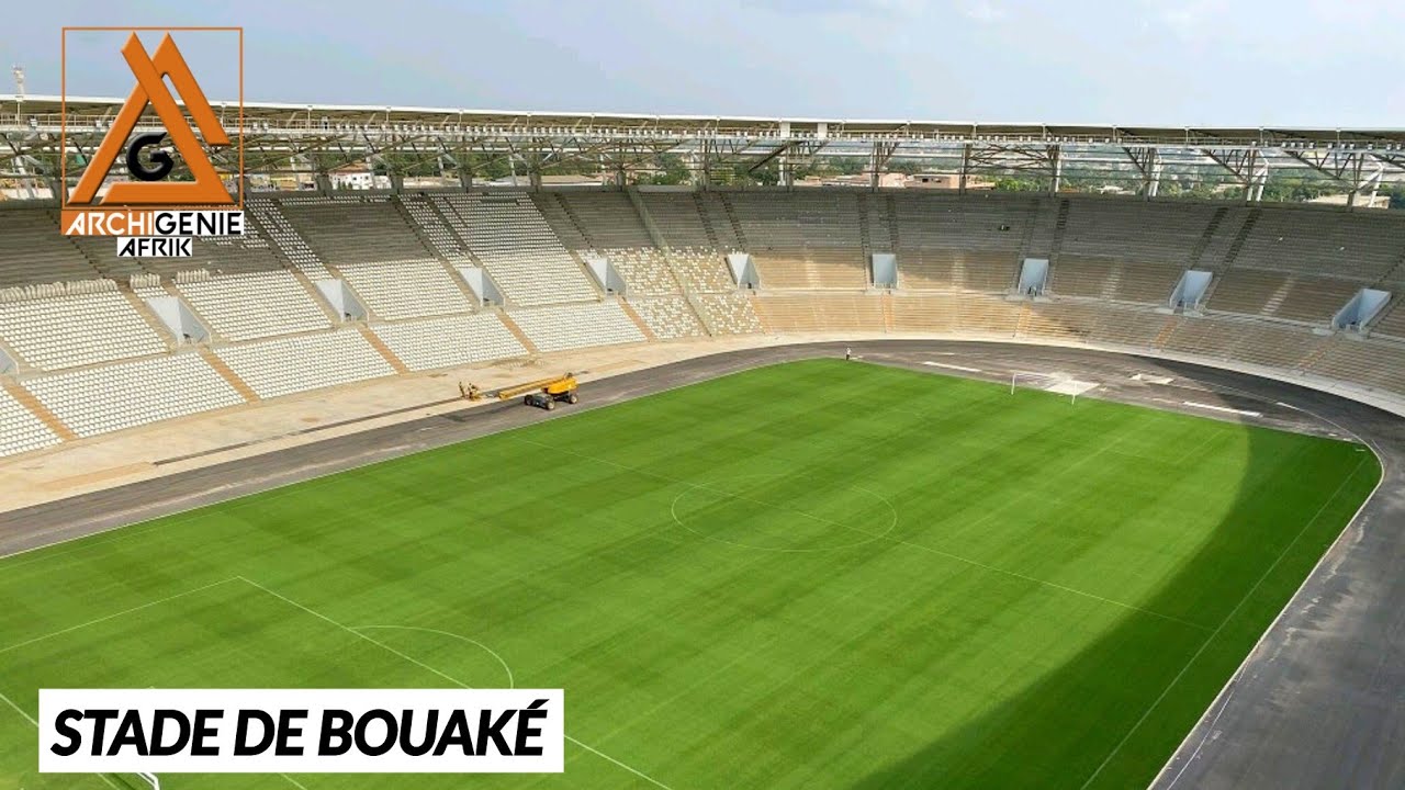 CAN 2023 : Le terrain du stade de Bouaké achevé ! (Vidéo)