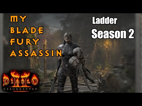 My Travincal Slayer Blade Fury Assassin - Ladder Diablo 2 Resurrected