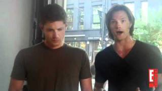 Supernatural On Set - Jensen & Jared Part 2